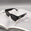 Wholesale Square Frame Sunglasses With Thick Black Pc And Resin Material For Men And Women Trendy And Anti Blue Light