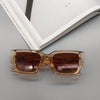 Wholesale Square Frame Sunglasses With Thick Black Pc And Resin Material For Men And Women Trendy And Anti Blue Light