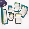 Wholesale Square Jewelry Storage Set Box With Buckle Made Of Pu Fabric