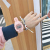 Wholesale Square Multifunctional Sports Electronic Watch For Women And Junior High School Students Plastic Mirror Silicone Strap Rubber Case Stainless Steel Clasp
