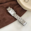 Wholesale Square Scale Gold Steel Band Quartz Watch For Women Retro High End Casual Style