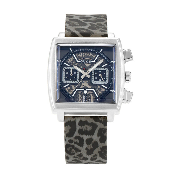 Wholesale Square Silicone Alloy Quartz Watch Leisure Style Suitable For Couples