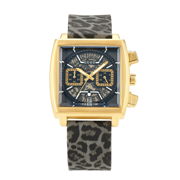 Wholesale Square Silicone Alloy Quartz Watch Leisure Style Suitable For Couples