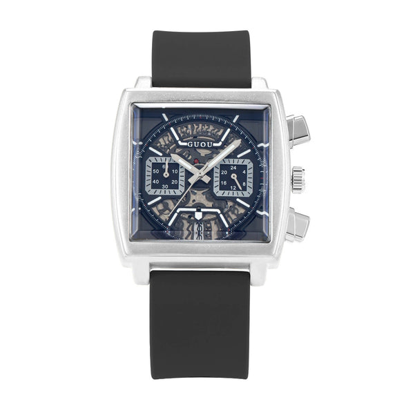 Wholesale Square Silicone Alloy Quartz Watch Leisure Style Suitable For Couples