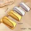 Wholesale Square Stainless Steel 18K Gold Plated Electroplated Geometric Earrings For Women