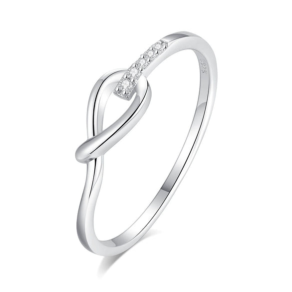 Wholesale Stacked Ring 925 Sterling Silver Geometric Simple Style Electroplated For Women