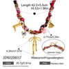 Wholesale Stainless Steel Ancient Style Electroplated Bow Tie Pendant Necklace For Women