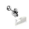 Wholesale Stainless Steel And Ceramic Ear Piercing Artifact With Geometric Design And Electroplating Treatment