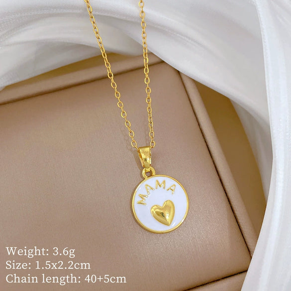 Wholesale Stainless Steel And Copper Animal Zodiac Pattern Luxury Style Fashionable Full Diamond Necklace Unisex Clavicle Chain