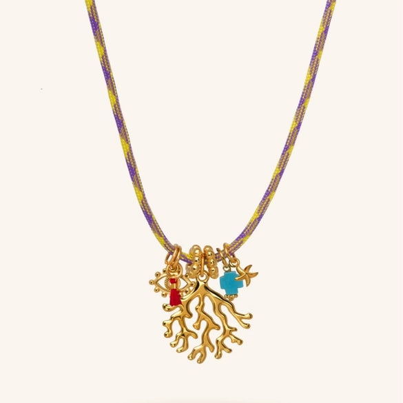 Wholesale Stainless Steel And Copper Multipendant Necklace With Animal Zodiac And Geometric Patterns Vacuum Plated