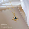 Wholesale Stainless Steel And Copper Necklace With Geometric Pattern For Women Light Luxury Elegant Gorgeous Design