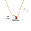 Wholesale Stainless Steel And Imitation Pearl Water Drop Clavicle Necklace Electroplated For Women