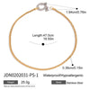 Wholesale Stainless Steel And 925 Silver Geometric Design Electroplated Women's Necklace