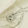 Wholesale 316L Stainless Steel And 316L Stainless Steel Bead Chain Women's English Letter Pendant Necklace With Ins Style And Electroplating