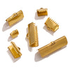 Wholesale Stainless Steel And Titanium Steel Diy Jewelry Bracelet And Necklace Connector Accessories With Curly Bead Buckle Tip And Electroplating Treatment