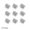 Wholesale Stainless Steel And Titanium Steel Diy Jewelry Bracelet And Necklace Connector Accessories With Curly Bead Buckle Tip And Electroplating Treatment