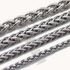 Wholesale Stainless Steel And Titanium Steel Flower Basket Chain Necklace With Plant Flower Style And Electrolysis Treatment For Unisex Diy Accessories