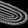 Wholesale Stainless Steel And Titanium Steel Flower Basket Chain Necklace With Plant Flower Style And Electrolysis Treatment For Unisex Diy Accessories