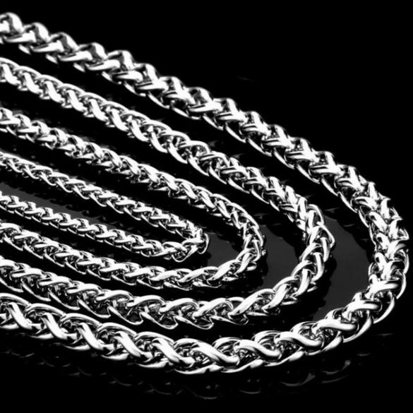Wholesale Stainless Steel And Titanium Steel Flower Basket Chain Necklace With Plant Flower Style And Electrolysis Treatment For Unisex Diy Accessories