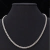 Wholesale Stainless Steel And Titanium Steel Flower Basket Chain Necklace With Plant Flower Style And Electrolysis Treatment For Unisex Diy Accessories