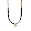 Wholesale Stainless Steel And Titanium Steel Geometric Hollow Bead Pendant Necklace For Women With Electroplating Design