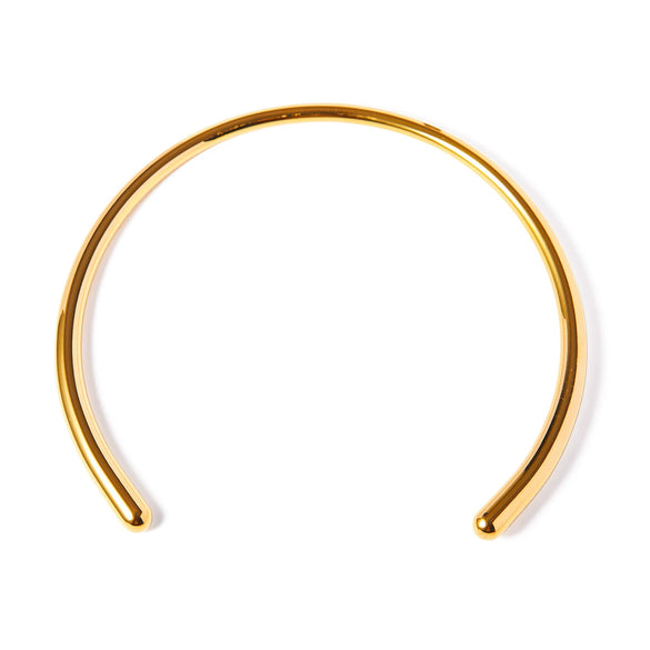 Wholesale Stainless Steel And Titanium Steel Geometric Joker Jewelry Simple Smooth Collar Style