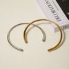 Wholesale Stainless Steel And Titanium Steel Geometric Joker Jewelry Simple Smooth Collar Style