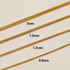 Wholesale Stainless Steel And Titanium Steel Geometric Round Bone Chain Necklace With Electroplating For Women