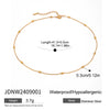 Wholesale Stainless Steel And Titanium Steel Geometric Style Chain Necklace For Women