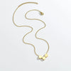 Wholesale Stainless Steel And Titanium Steel Heart Shape Pendant Ochain Necklace For Women Electroplated Simple Style