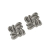 Wholesale Stainless Steel And Titanium Steel High Sense Geometric Square Earrings For Ladies With Electroplating