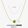 Wholesale Stainless Steel And Titanium Steel Hip Hop Claw Necklace With Geometric Zircon Inlay And Electroplating For Women