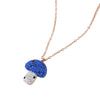 Wholesale Stainless Steel And Titanium Steel Insect And Mushroom Pendant Necklace For Women With Electroplating Light Luxury Style