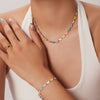 Wholesale Stainless Steel And Titanium Steel Insectshaped Women's Necklace Electroplated Light Luxury Jewelry