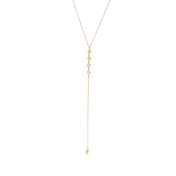 Wholesale Stainless Steel And Titanium Steel Jewelry Geometric Pendant With Yshaped Chain Electroplating Design