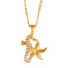 Wholesale Stainless Steel And Titanium Steel Jewelry With Animal Pattern Earrings And Necklace Electroplated