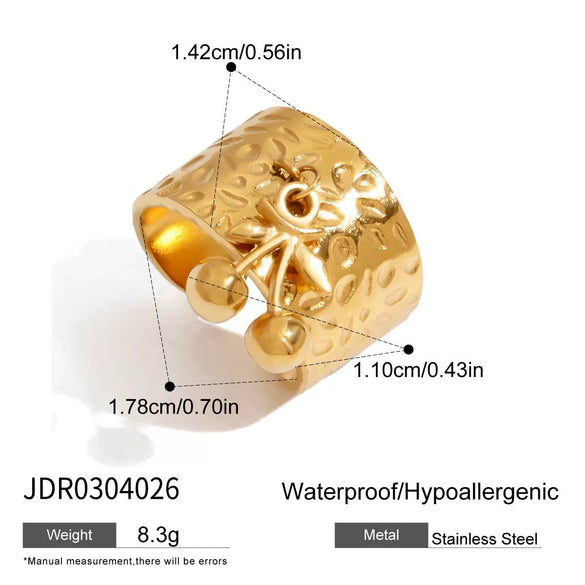 Wholesale Stainless Steel And Titanium Steel Jewelry With Fruit Pattern For Women Regular Chain Electroplating Processing