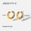 Wholesale Stainless Steel And Titanium Steel Jewelry With Heart Water Drop And Bell Patterns Electroplated Love Necklace And Non Fading Earrings For Women