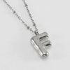 Wholesale Stainless Steel And Titanium Steel Letter Clip Bead Necklace With Polishing Treatment And Fashionable Design