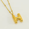 Wholesale Stainless Steel And Titanium Steel Letter Clip Bead Necklace With Polishing Treatment And Fashionable Design