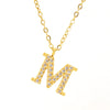 Wholesale Stainless Steel And Titanium Steel Letter Necklace Electroplated Cross Chain Style For Unisex