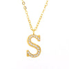 Wholesale Stainless Steel And Titanium Steel Letter Necklace Electroplated Cross Chain Style For Unisex