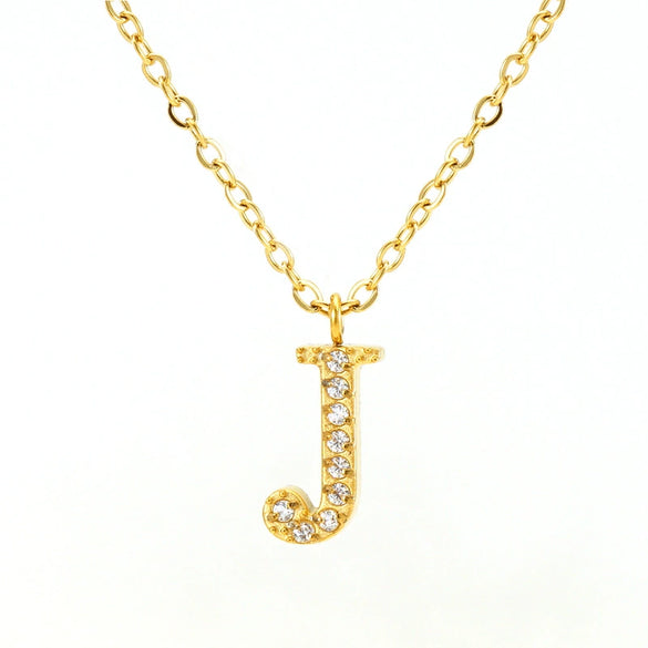 Wholesale Stainless Steel And Titanium Steel Letter Necklace Electroplated Cross Chain Style For Unisex