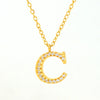 Wholesale Stainless Steel And Titanium Steel Letter Necklace Electroplated Cross Chain Style For Unisex