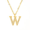 Wholesale Stainless Steel And Titanium Steel Letter Necklace Electroplated Cross Chain Style For Unisex