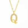 Wholesale Stainless Steel And Titanium Steel Letter Necklace Electroplated Cross Chain Style For Unisex