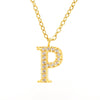Wholesale Stainless Steel And Titanium Steel Letter Necklace Electroplated Cross Chain Style For Unisex