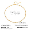 Wholesale Stainless Steel And Titanium Steel Light Luxury Geometric Necklace With Electroplating