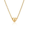 Wholesale Stainless Steel And Titanium Steel Love Heart And Letter Design Necklace For Women With Electroplating