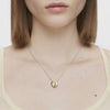 Wholesale Stainless Steel And Titanium Steel Love Split Pendant Necklace With Electroplating Treatment